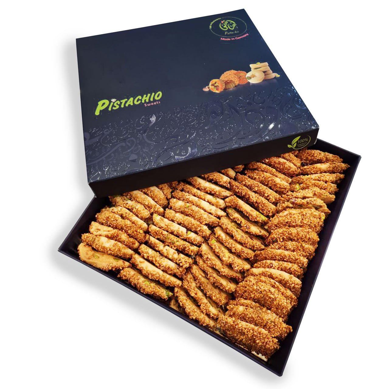Barazek – Traditionelle Sesam-Kekse mit edlen Pistazien