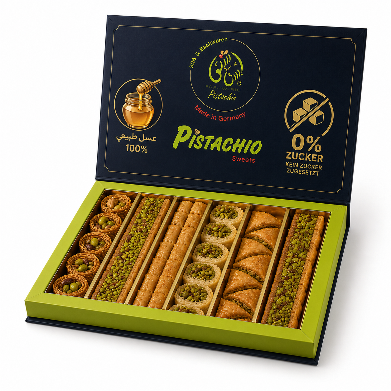 🐝 Baklava mit 100 % Honig – Premium Auswahl ✨
