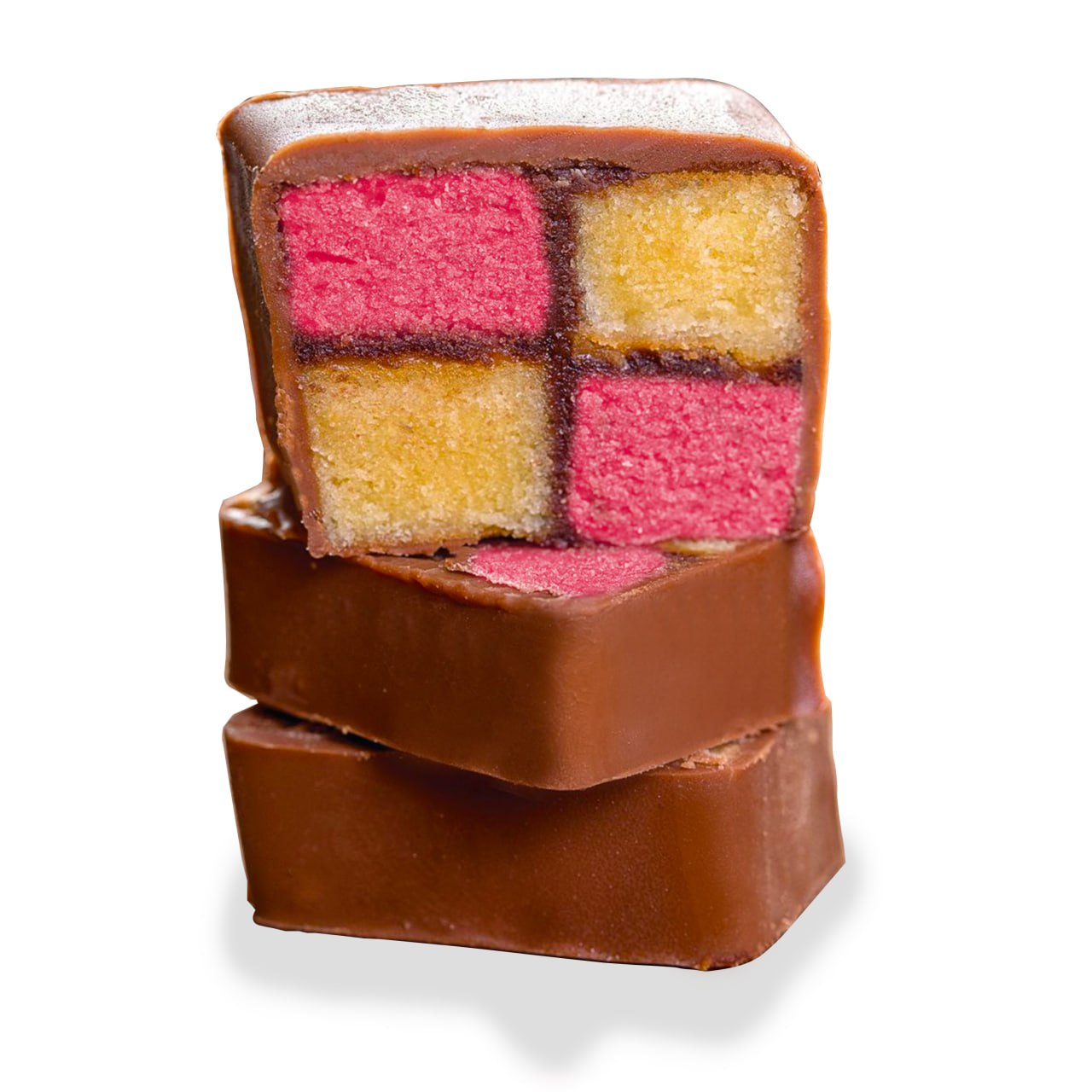 Layalina – Battenbergkuchen mit Schokolade