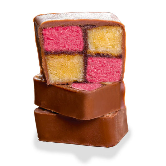 Layalina – Battenbergkuchen mit Schokolade