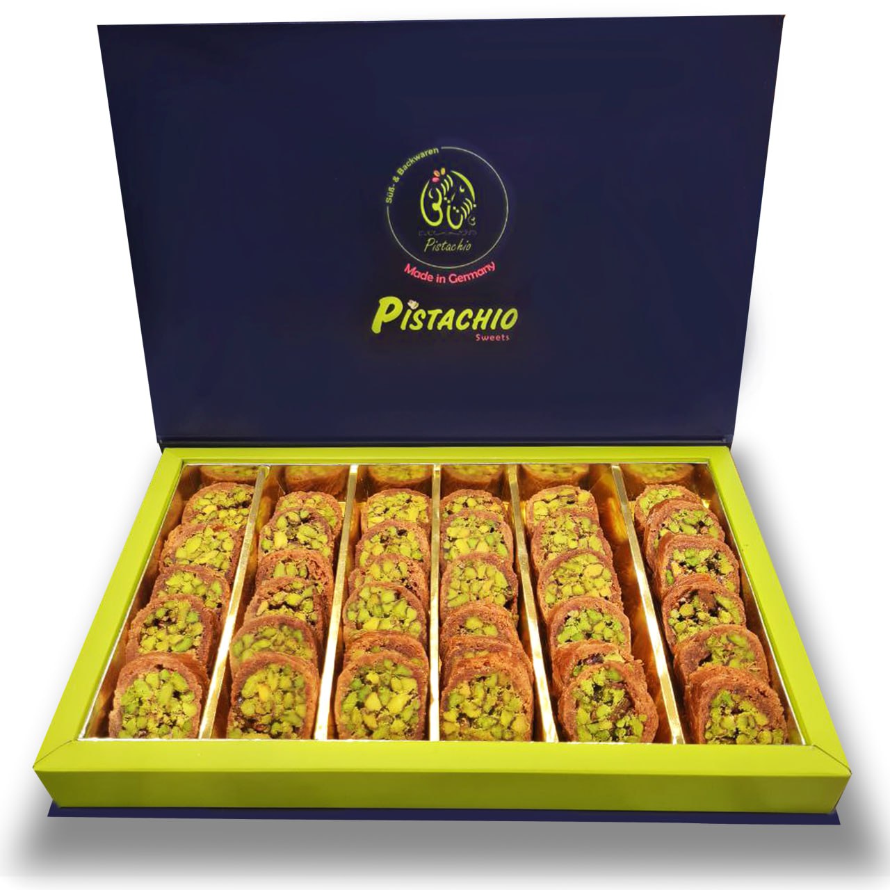 Mabrooma – Pistazien Baklava Rollen